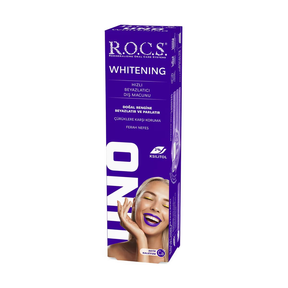 Rocs Uno Hızlı Beyazlatıcı Diş Macunu 74 g