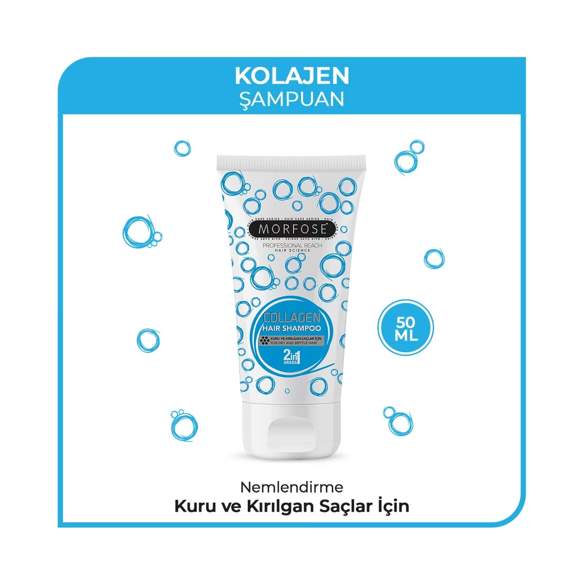 Morfose Kolajen Saç Şampuanı 50 ml - Gratis