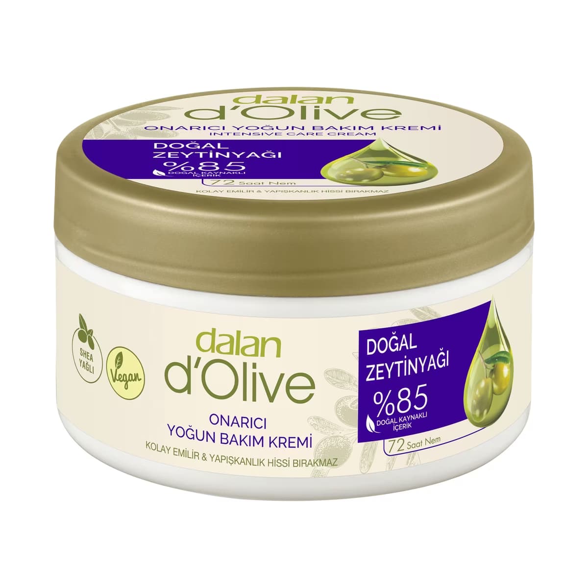 Dalan D'Olive Shea Yağlı Vegan Onarıcı Bakım Kremi 250 ml - Gratis