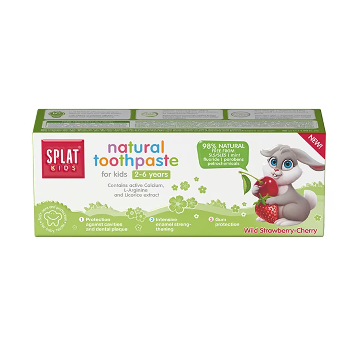Splat Çilek & Vişne Çocuk Diş Macunu 50 ml - Gratis