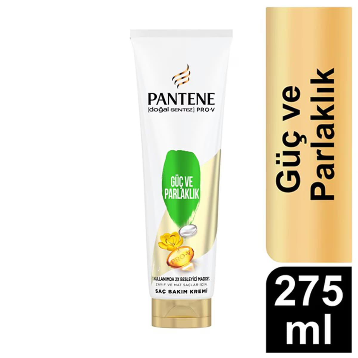Pantene Doğal Sentez Güç Parlak Saç Kremi 275 ml