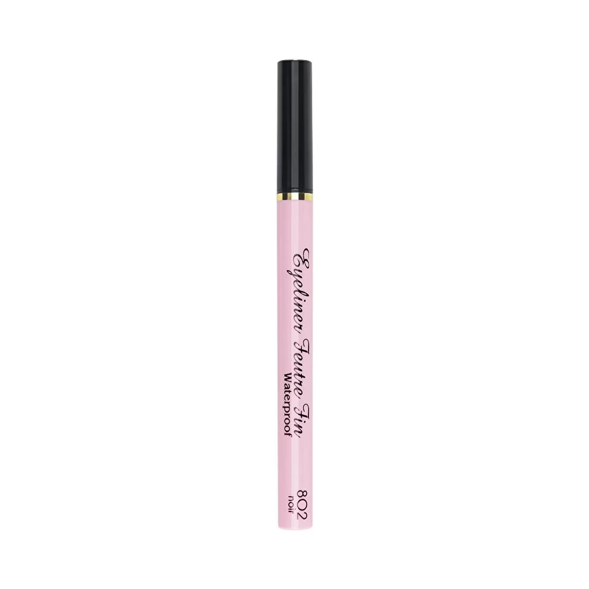 Vivienne Sabo Waterproof Eyeliner Pen 802 Black - Precise Felt Tip for Long-Lasting Definition - Gratis