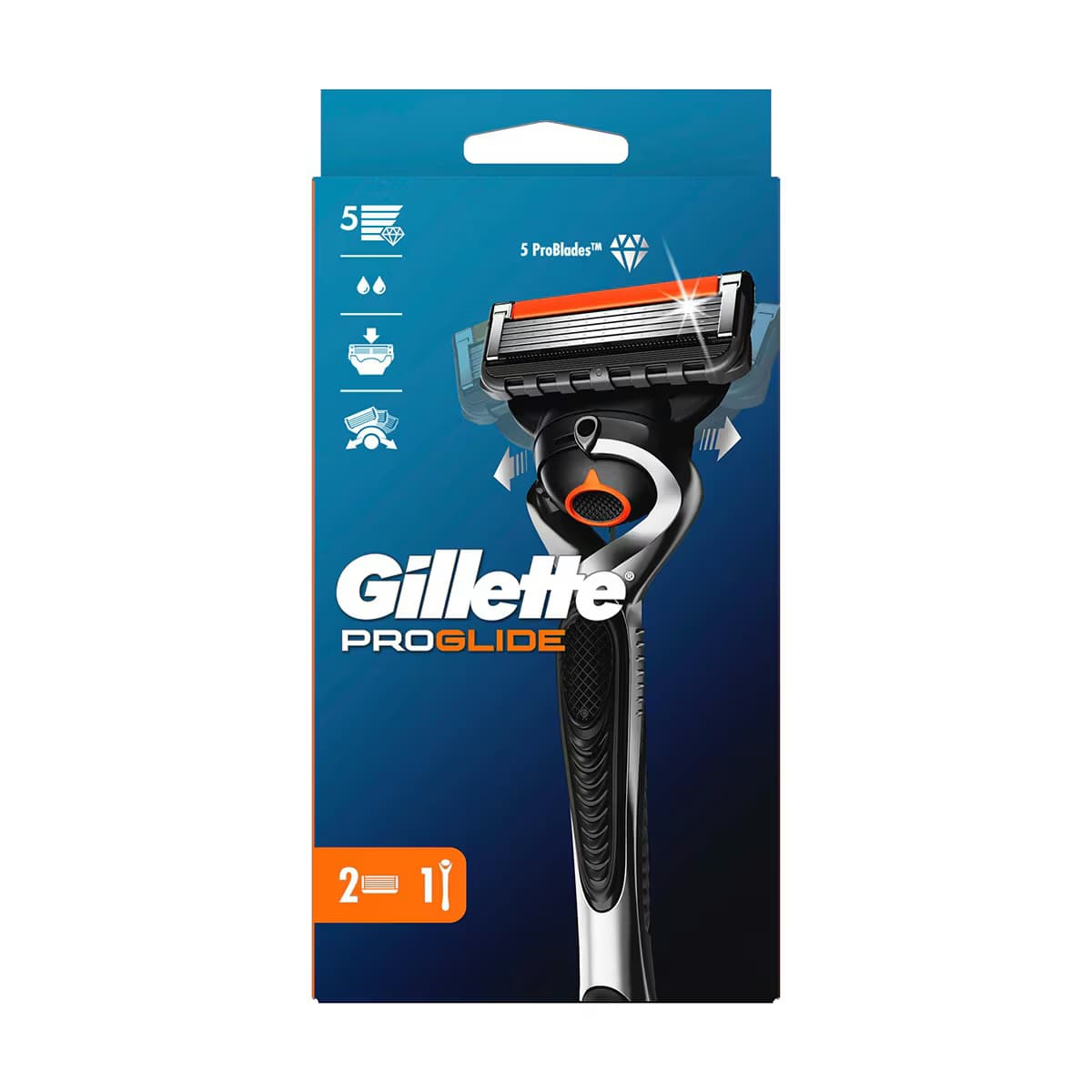 Gillette Fusion ProGlide FlexBall Tıraş Makinesi ve Yedek Başlığı