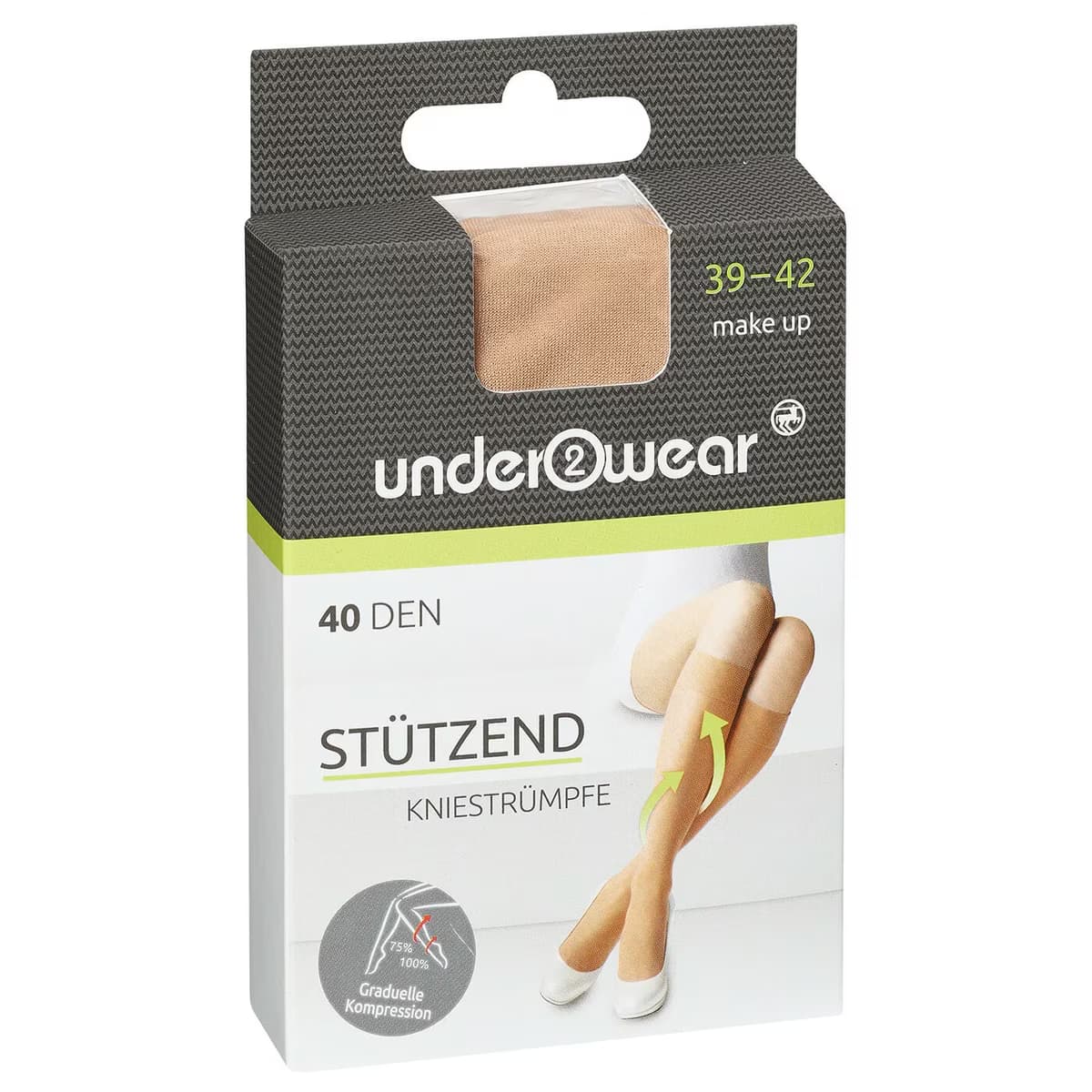 Underwear Diz Altı Çorap 40 den, Ten Rengi 39/42 Numara