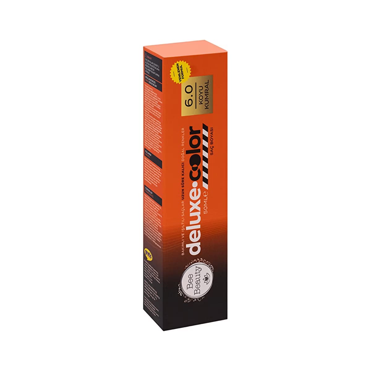 Bee Beauty Saç Boyası Tüp 50 ml 6.0 Koyu Kumral - Gratis
