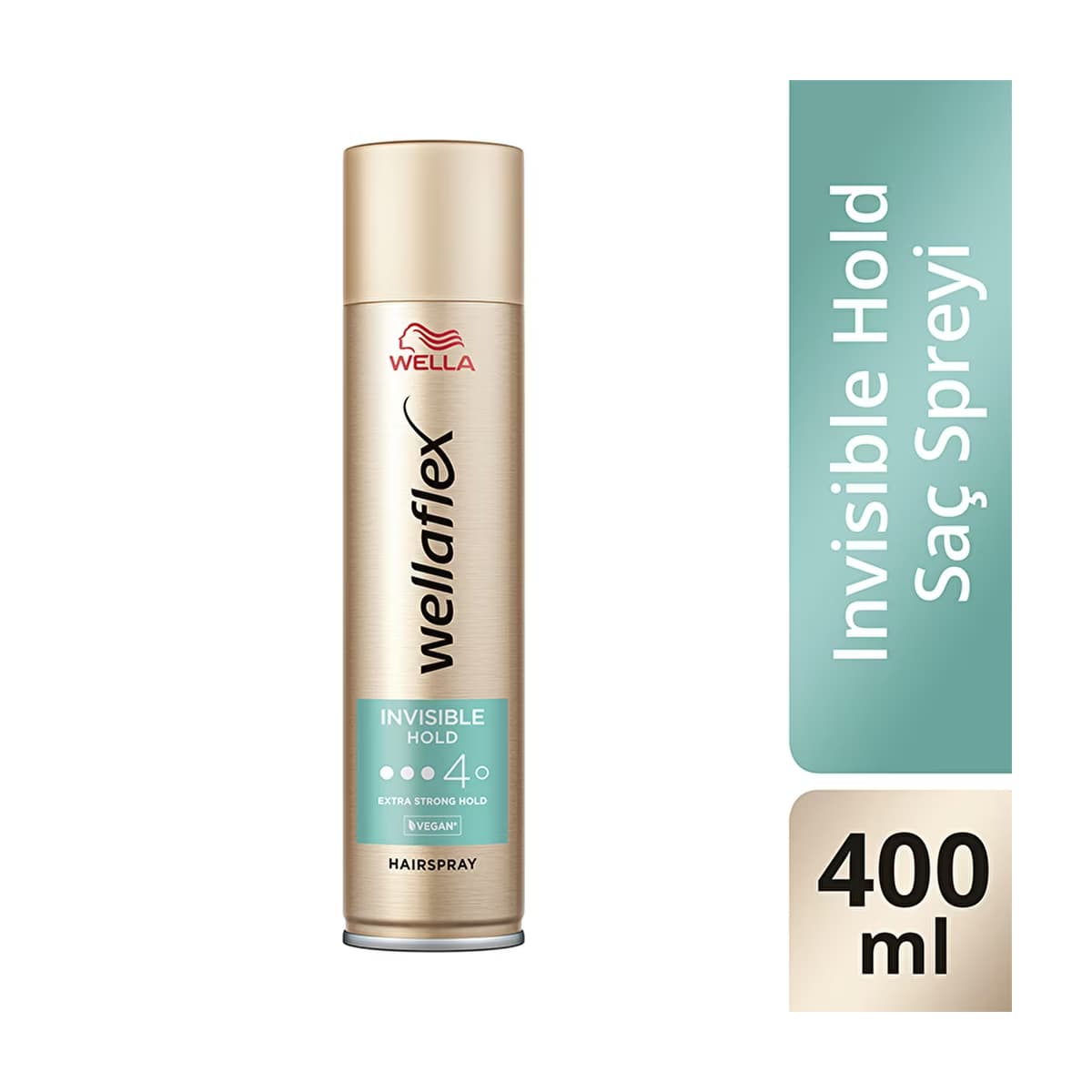 Wella Wellaflex Invisible Hold Görünmez Tutuş Sağlayan Saç Spreyi Extra Strong Hold 400 ml - 4/5 Hold - Gratis