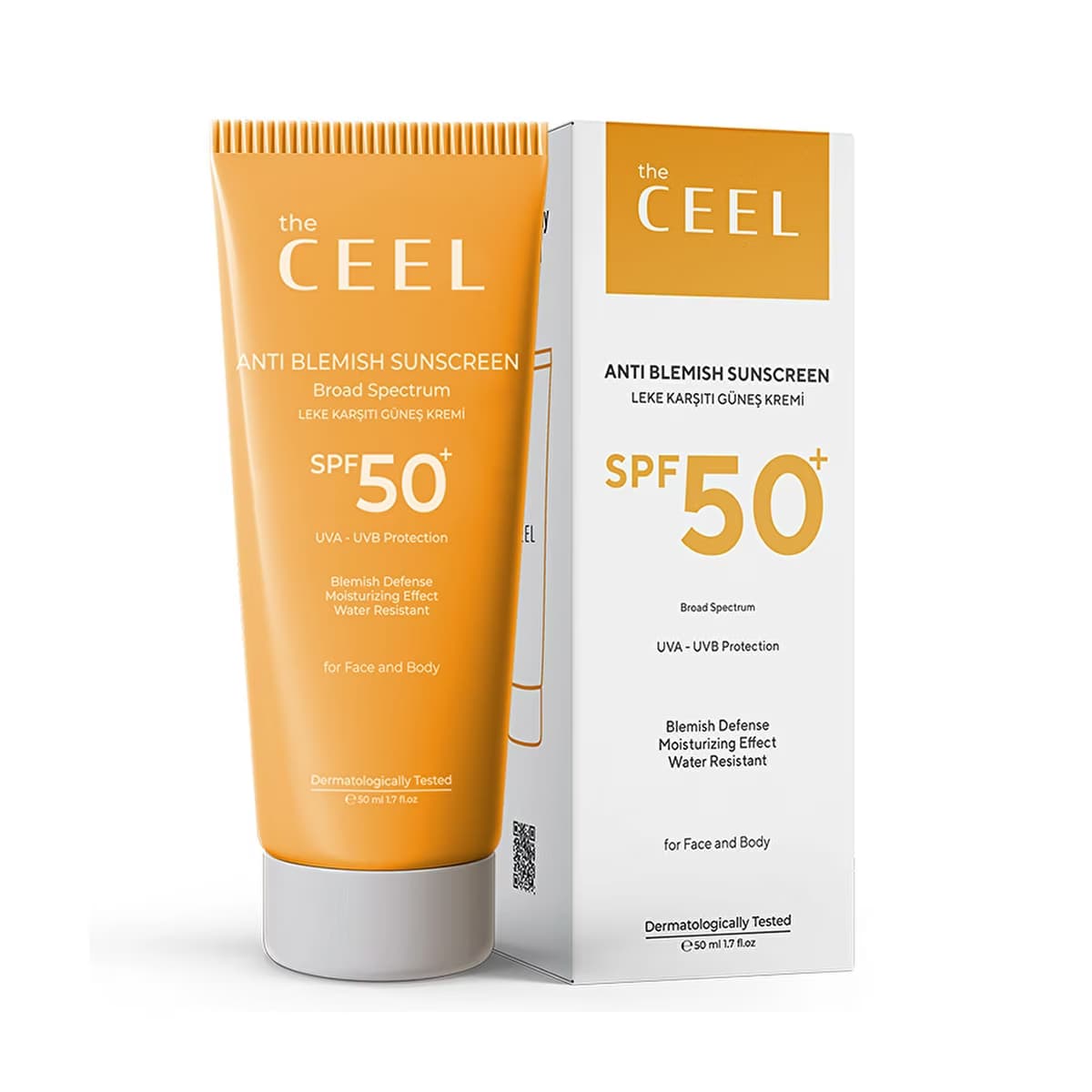The Ceel Leke Karşıtı SPF50+ Güneş Kremi 50 ml - Gratis