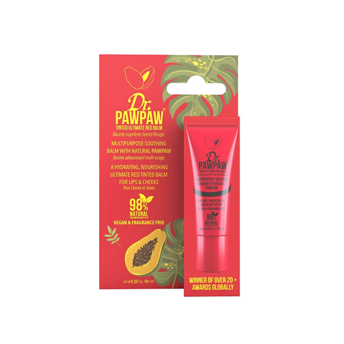 Dr. Pawpaw Tinted Ultimate Red Balm 10 ml - Gratis