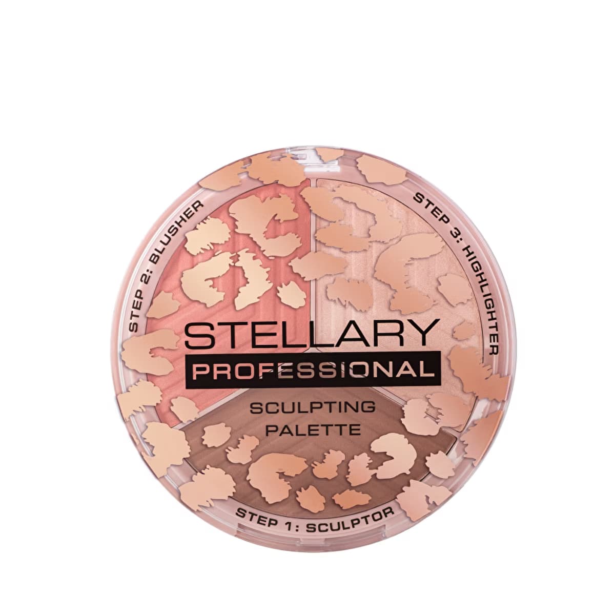 Stellary Face Sculptor 01 - 3in1 Palette Contour, Blush & Highlighter - Gratis