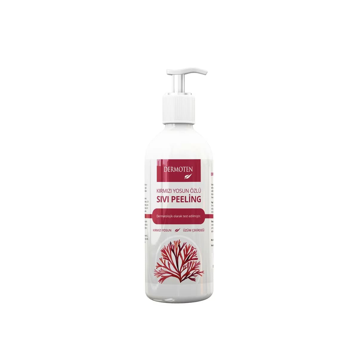 Dermoten Kırmızı Yosun ve Üzüm Çekirdeği İçeren Sıvı Peeling 150 ml - Gratis