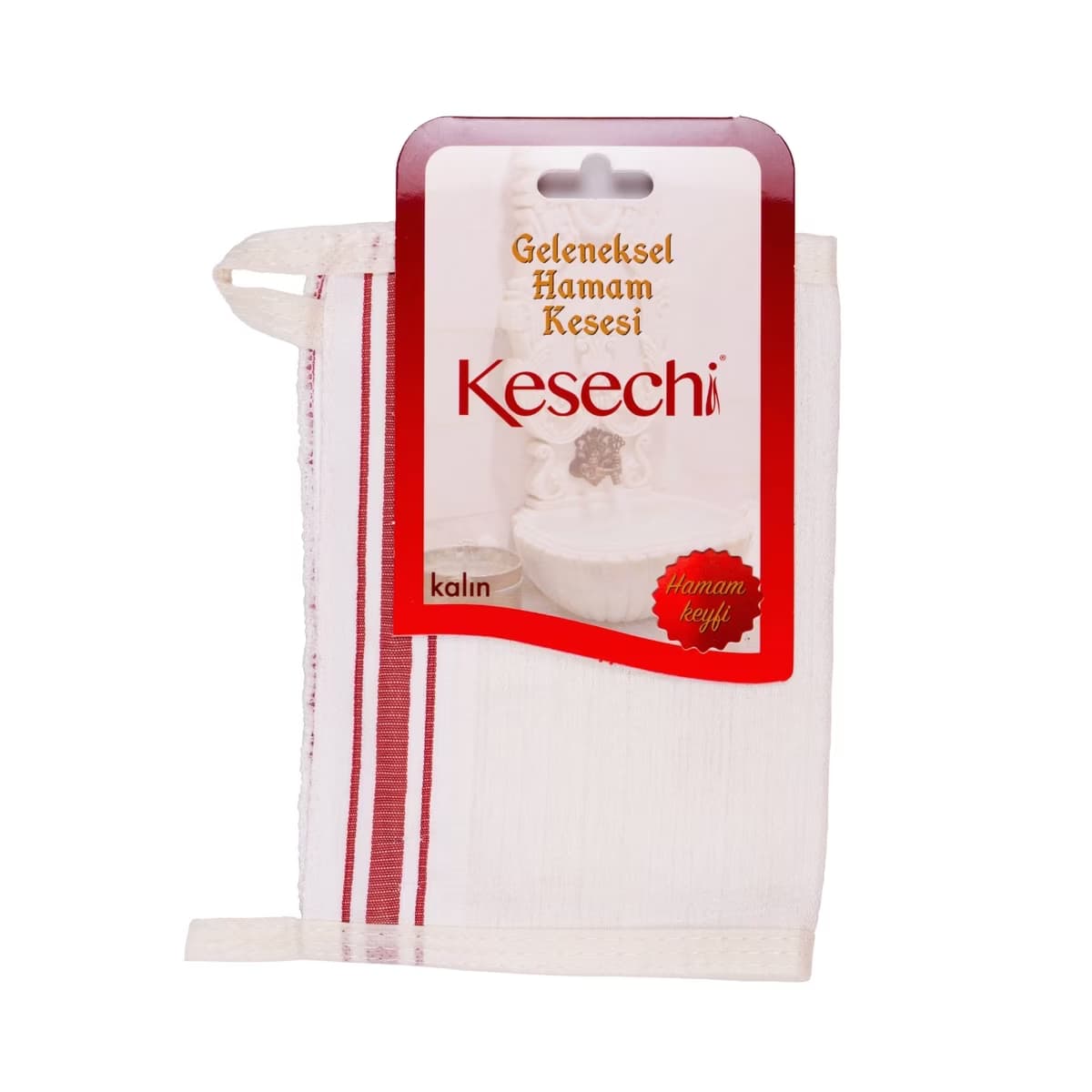 Kesechi Geleneksel Hamam Kesesi (Kalın) - Gratis