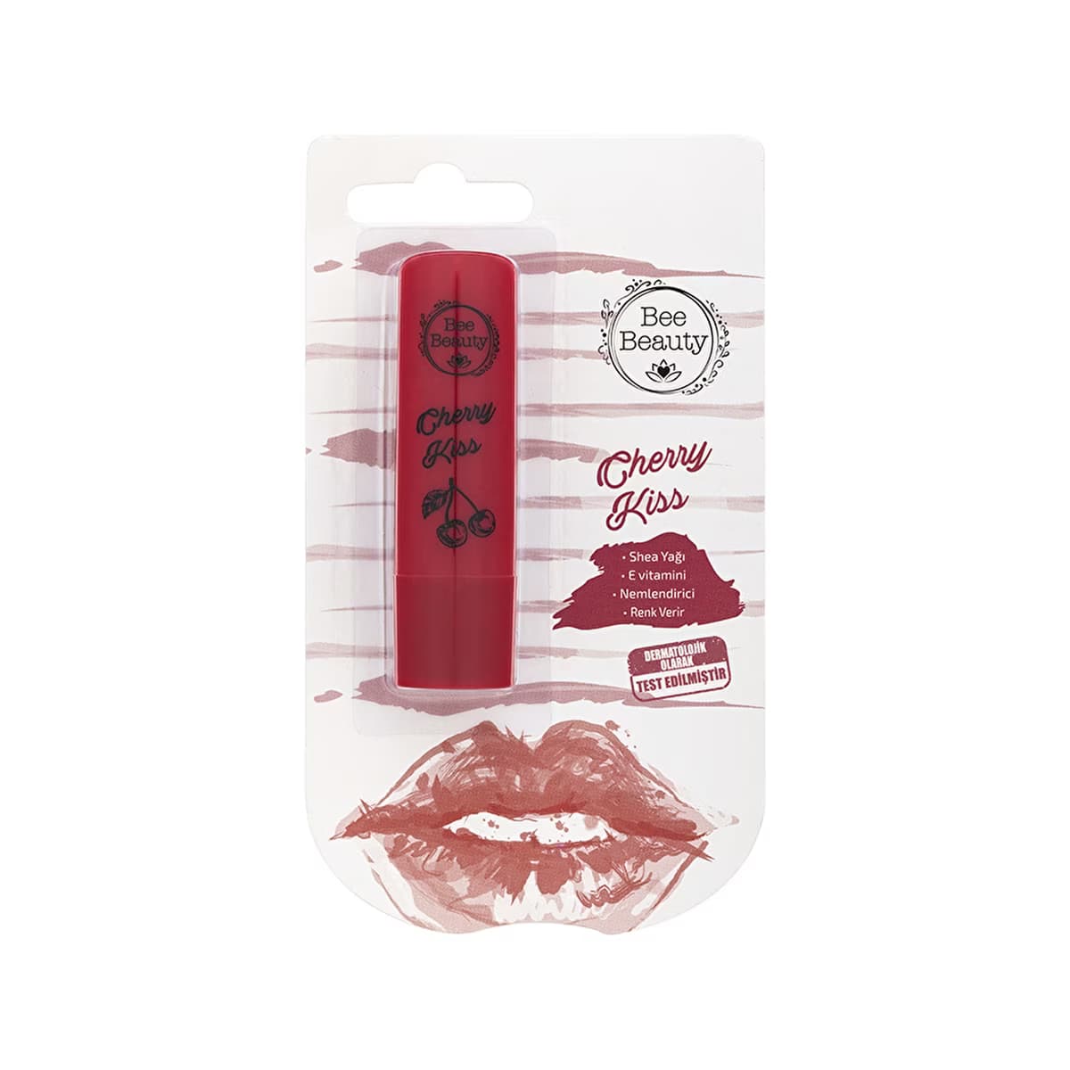 Bee Beauty Lip Balm Cherry Kiss - Gratis