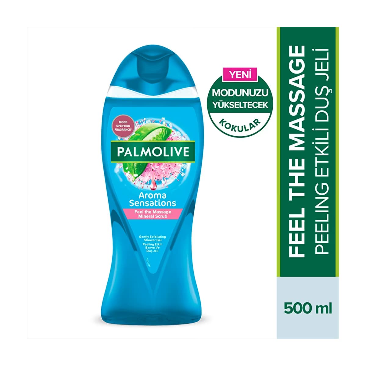 Palmolive Aroma Sensations Cilt Yenileyici Banyo ve Duş Jeli Feel The Massage 500 ml - Gratis