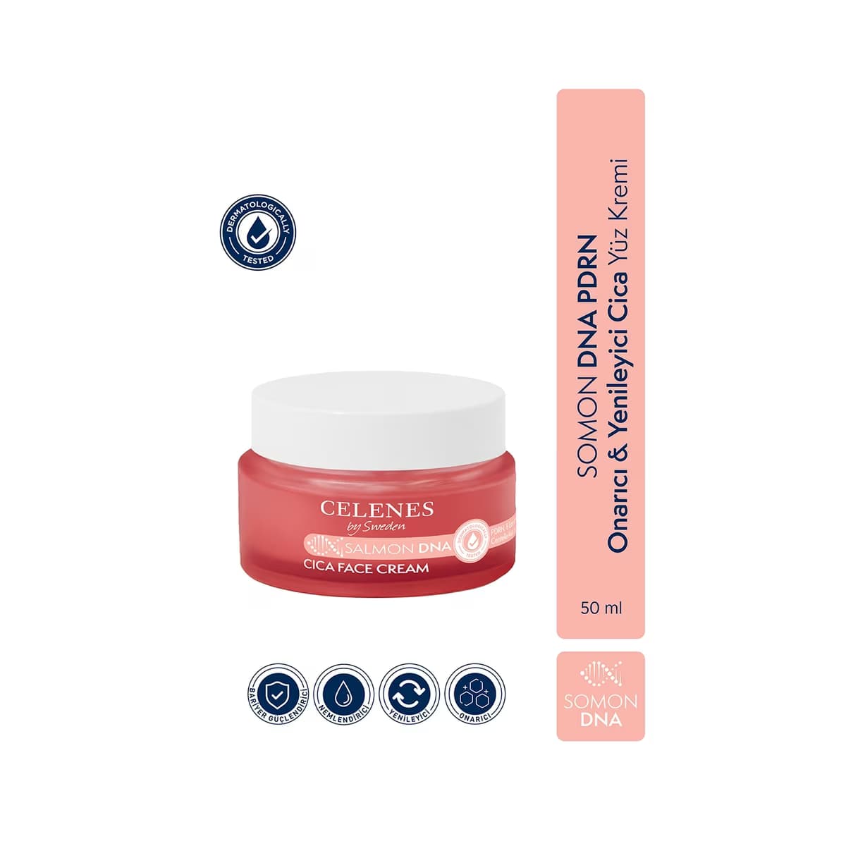 Celenes Somon DNA Cica Yüz Kremi 50 ml - Gratis