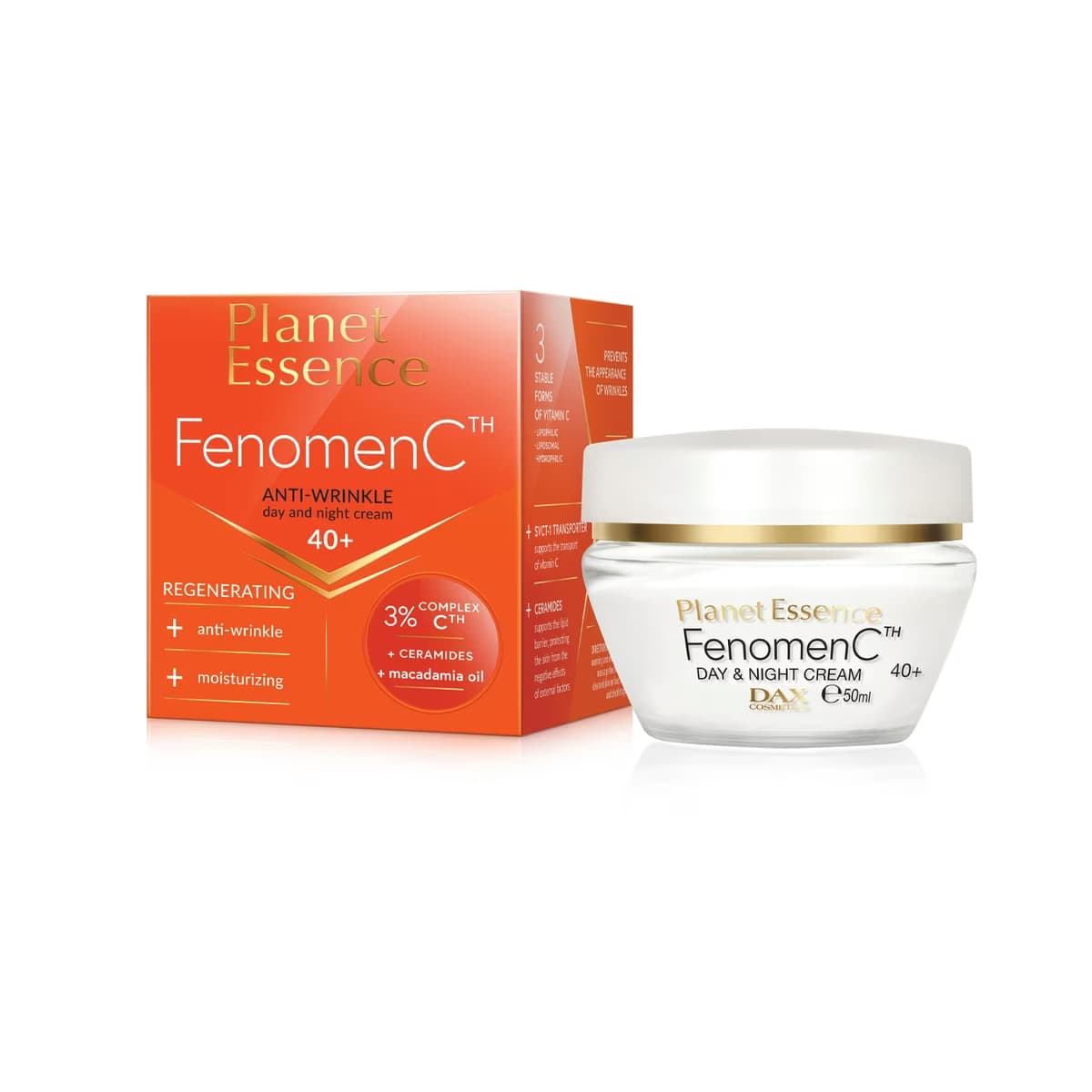Planet Essence Fenomen C 40+ Gündüz ve Gece Kremi 50 ml - Gratis
