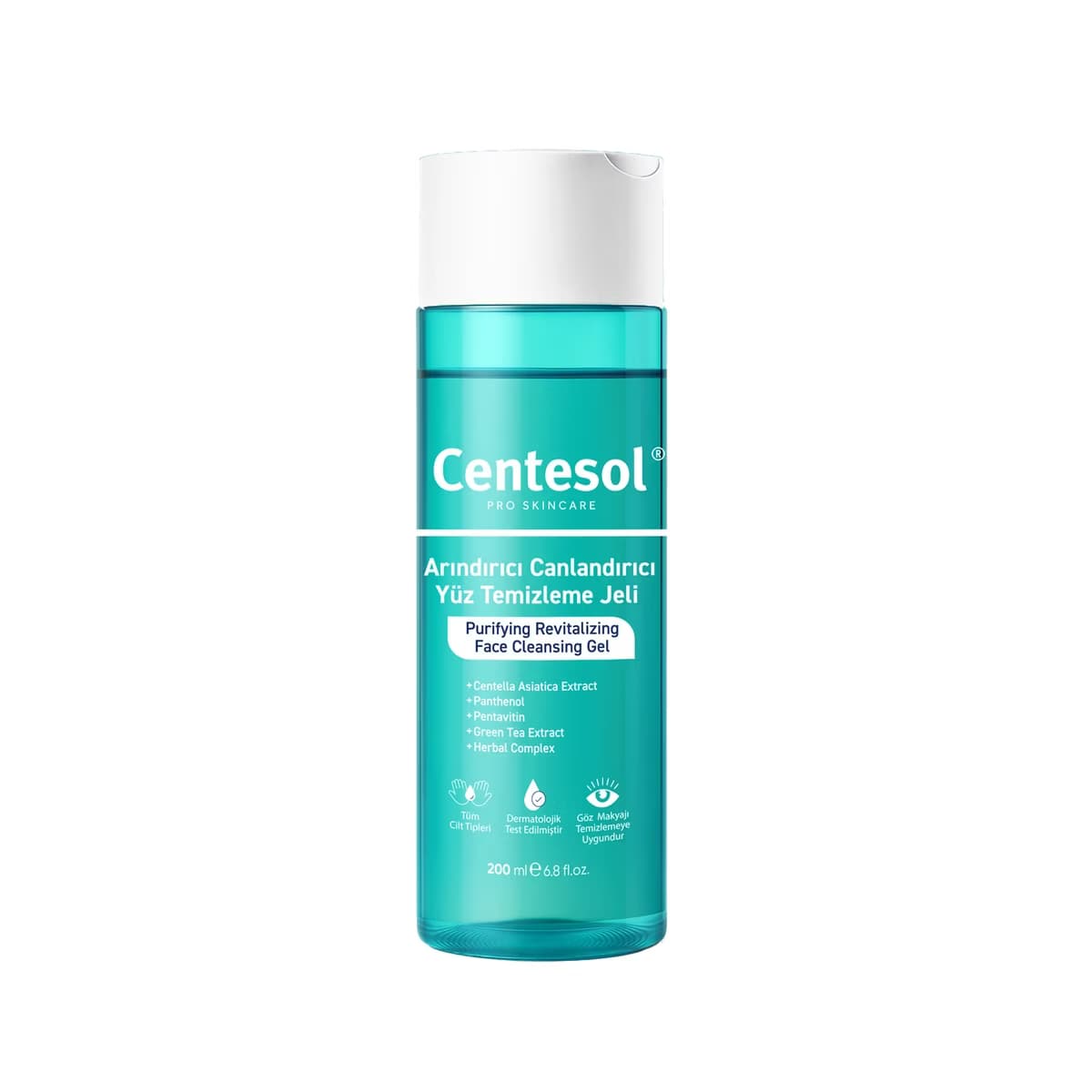 Centesol Arındırıcı Canlandırıcı Yüz Temizleme Jeli 200 ml - Gratis
