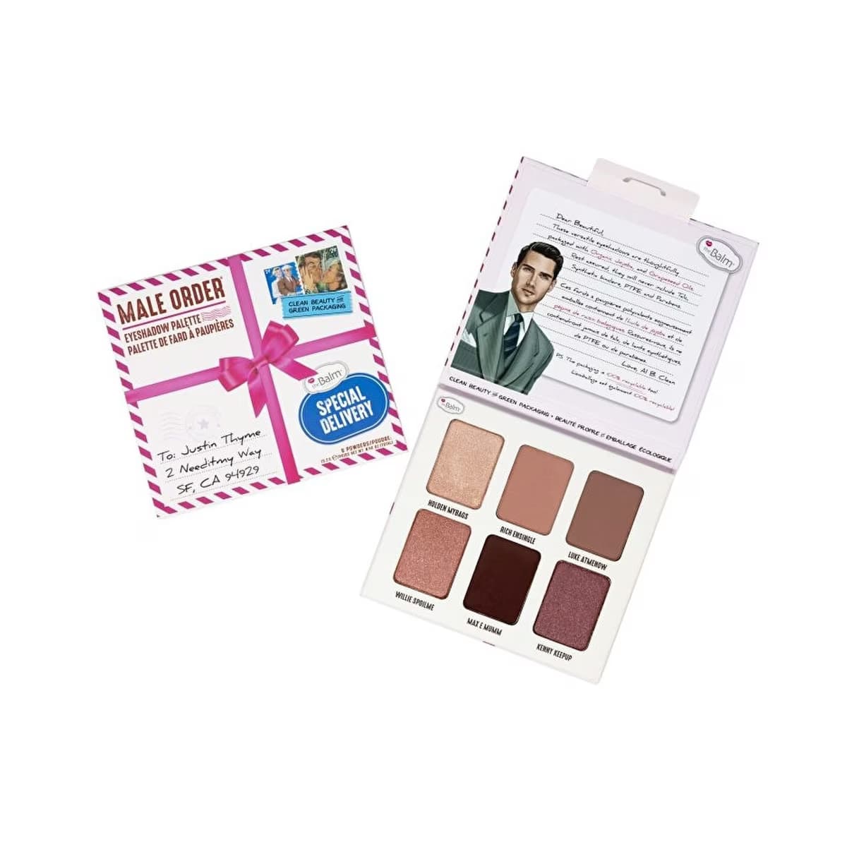 theBalm Male Order Far Paleti Special Delivery - Gratis