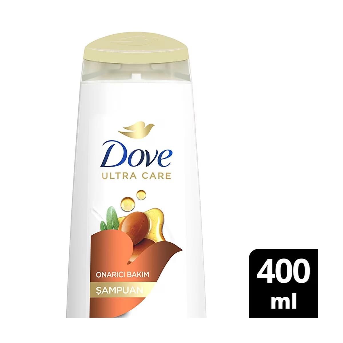 Dove Ultra Care Saç Bakım Şampuanı Onarıcı Bakım Argan Yağı 400 ml - Gratis