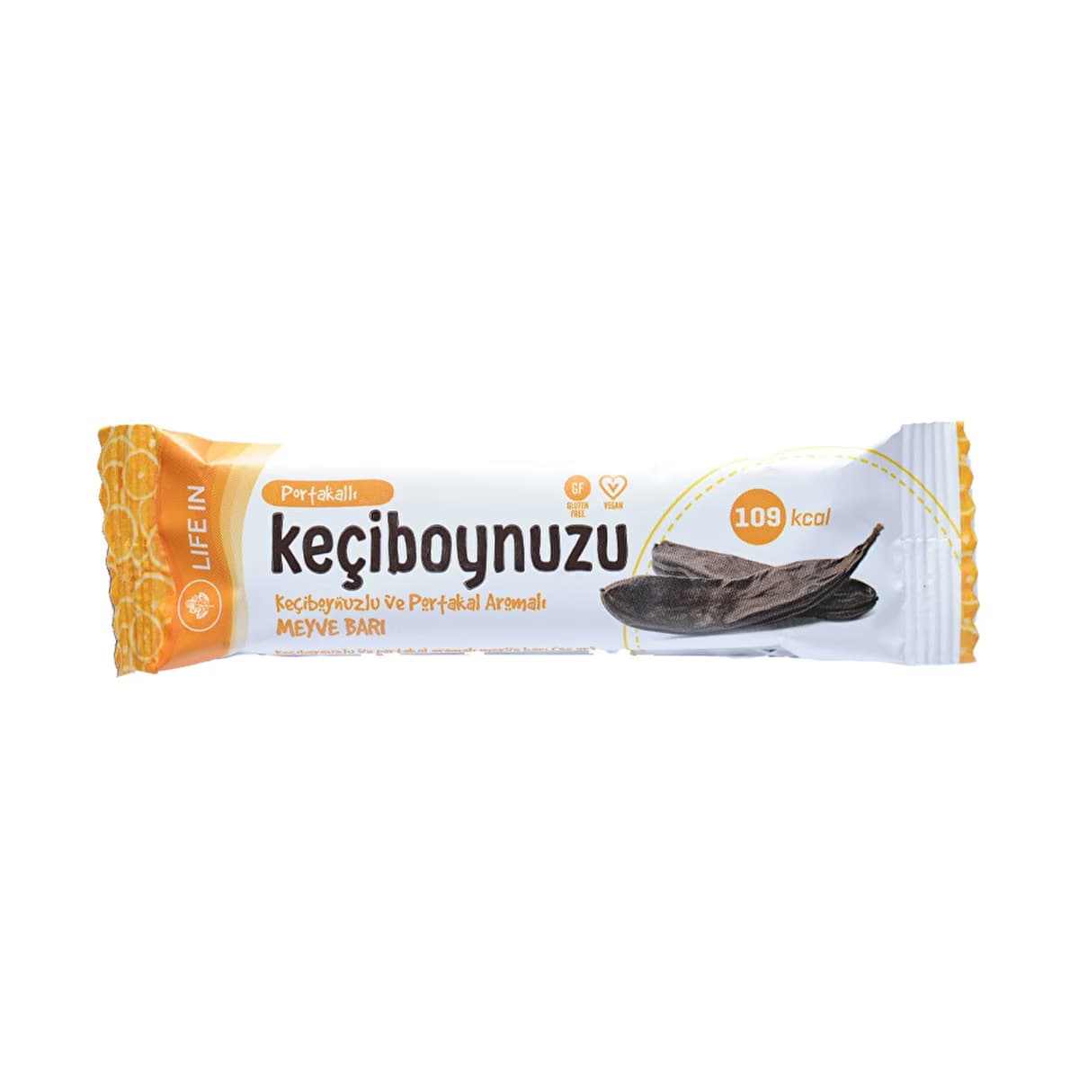 Life In Keçiboynuzlu Portakal Aromalı Meyve Bar 35 gr - Gratis