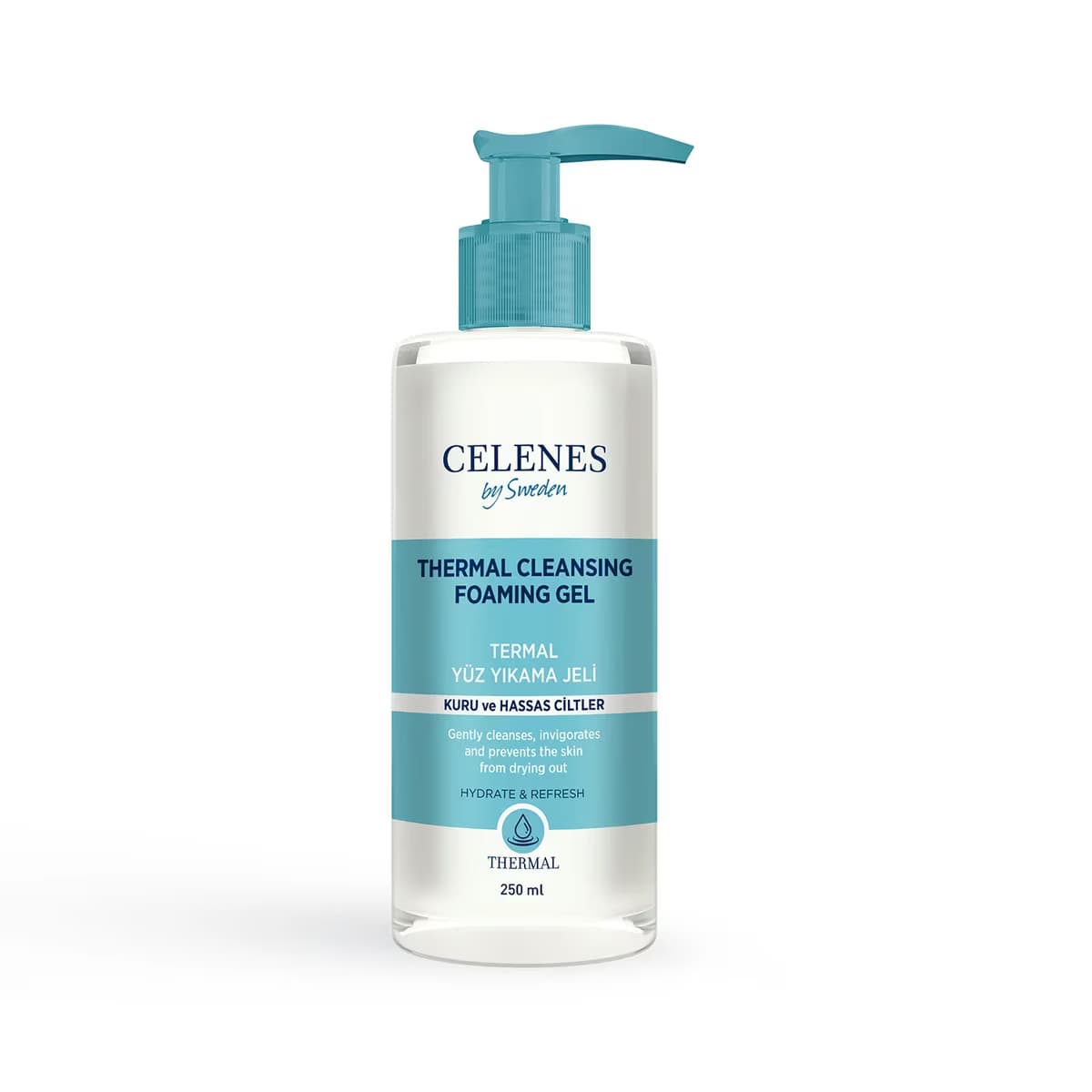 Celenes Thermal Temizleme Jeli Kuru ve Hassas Cilt 250 ml