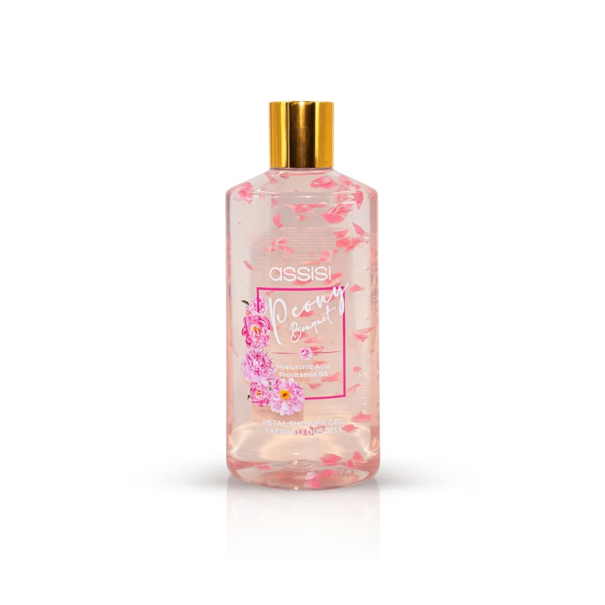 Assisi Yapraklı Duş Jeli Peony Bouquet 500 ml - Gratis