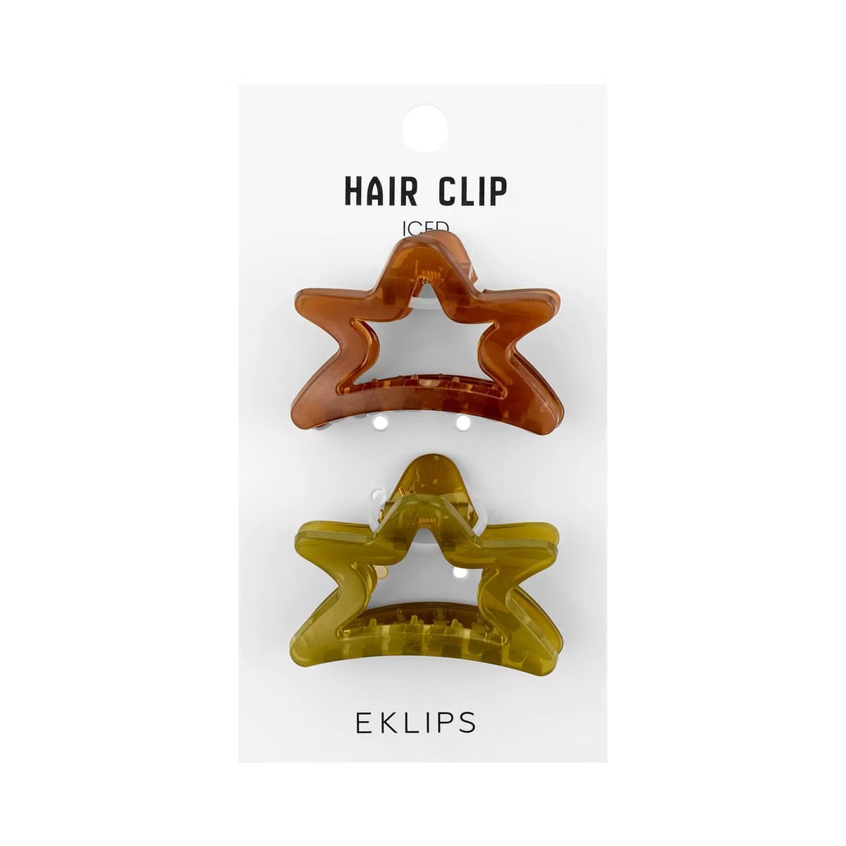 Eklips Buzlu Yıldız Toka Natural - Gratis