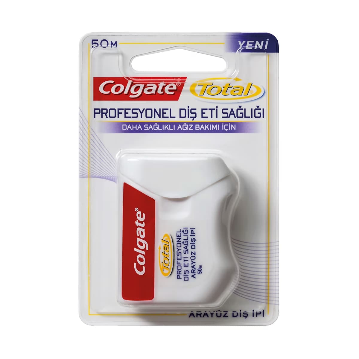 Colgate Total Profesyonel Diş Eti Sağlığı Arayüz Diş İpi 50 m - Gratis