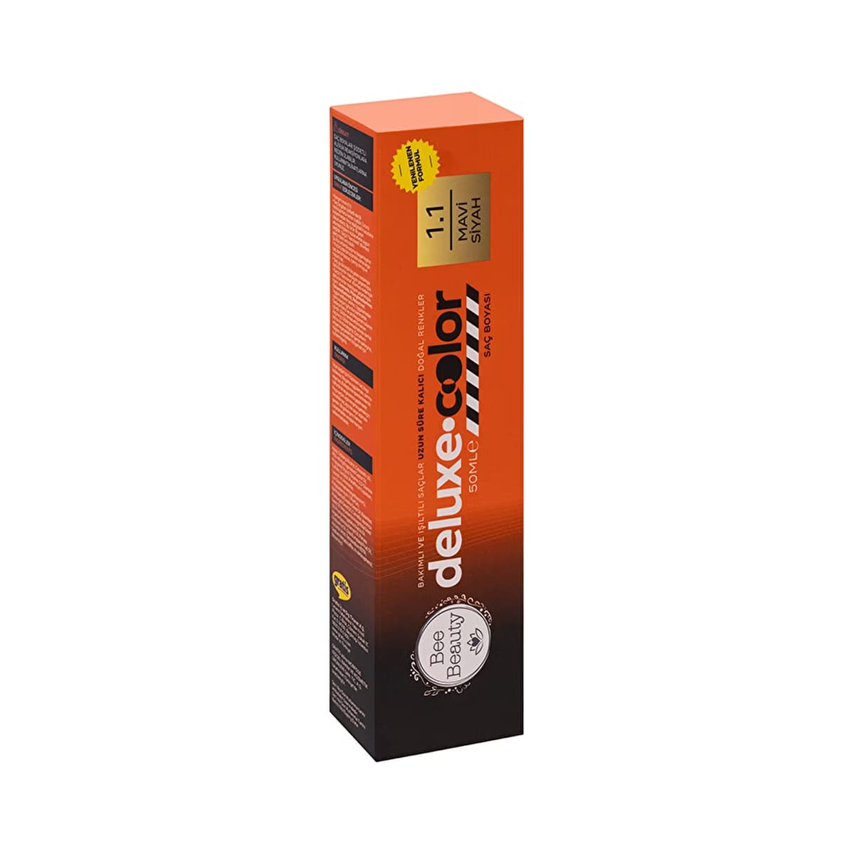 Bee Beauty Saç Boyası Tüp 50 ml 1.1 Mavi Siyah - Gratis