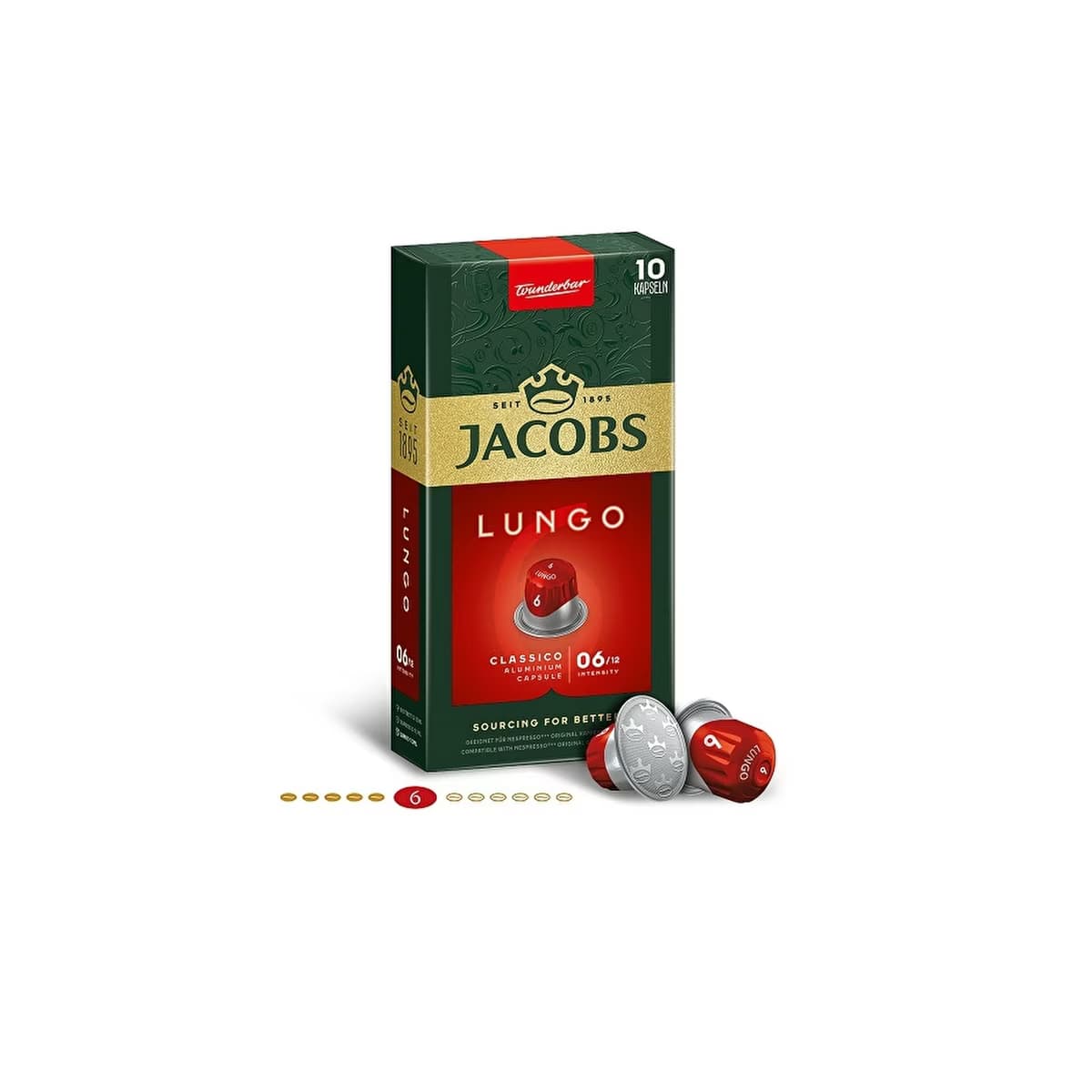Jacobs Capsule Lungo 6 Classic Kapsül Kahve - Gratis
