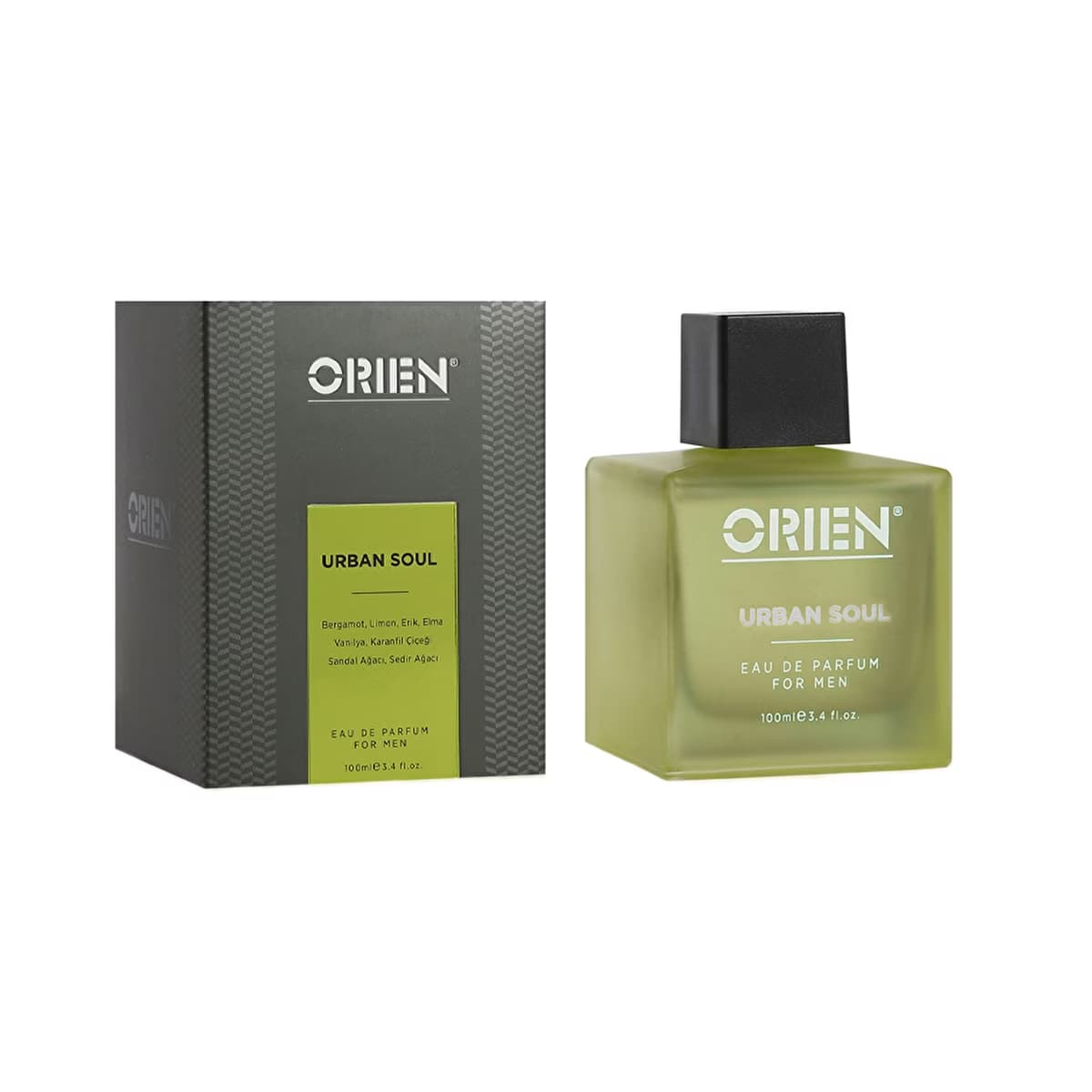 Orien Urban Soul EDP Erkek Parfüm 100 ml - Gratis