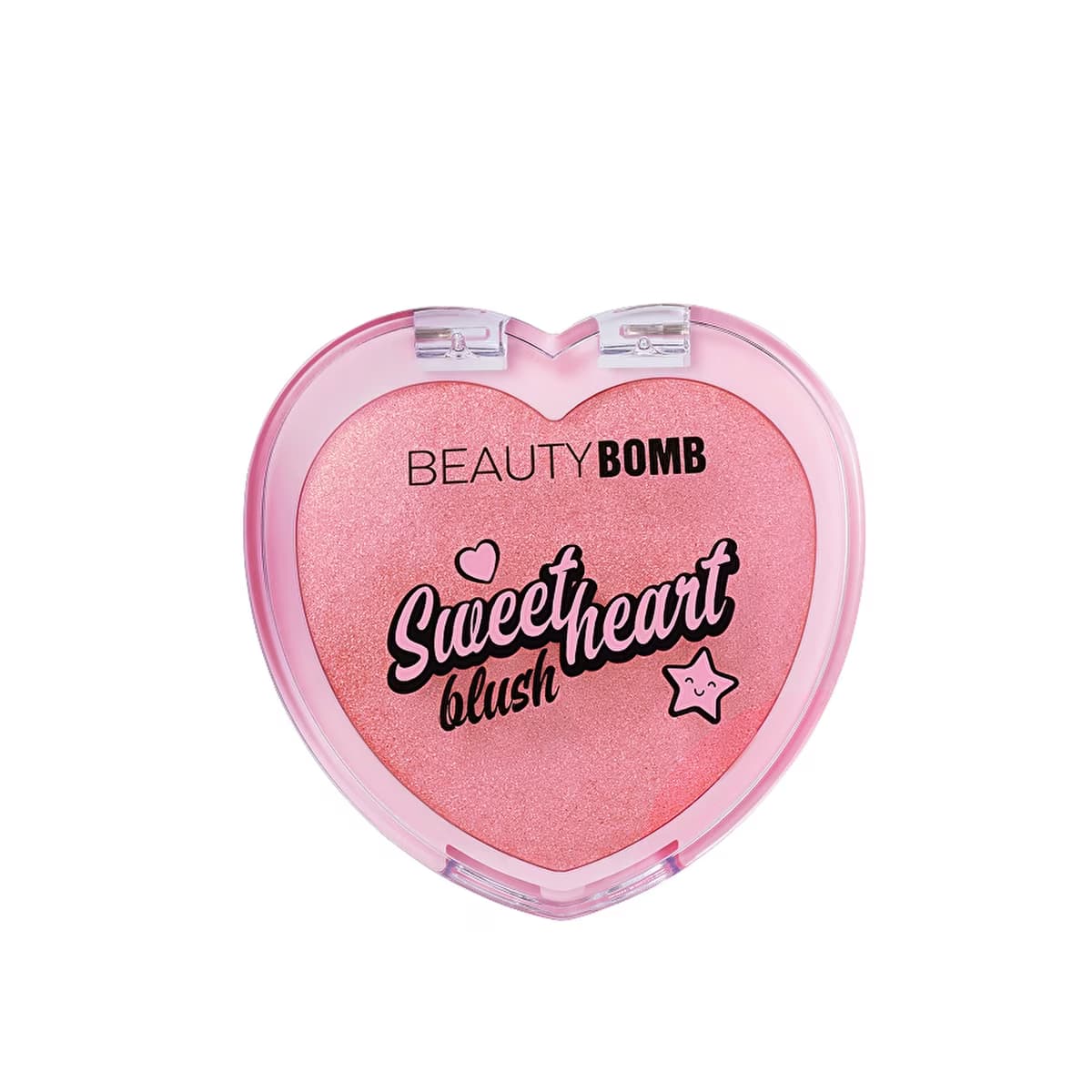 Beauty Bomb Sweetheart Simli Pudra Allık 01 Peach - Gratis