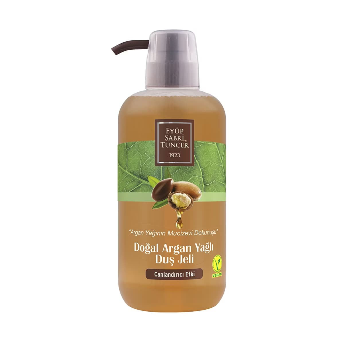 Eyüp Sabri Tuncer Duş Jeli Doğal Argan Yağlı 600 ml - Gratis