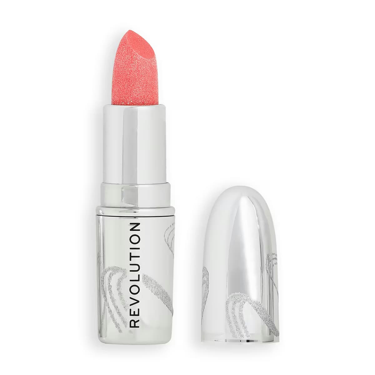 Revolution Metallic Muse Glitter Ruj Baby Pink