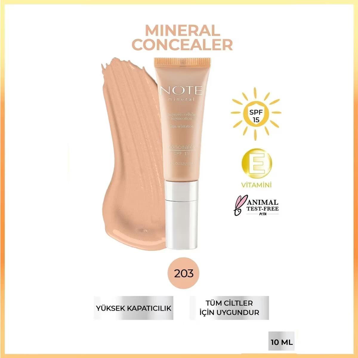 Note Mineral Kapatıcı No: 203