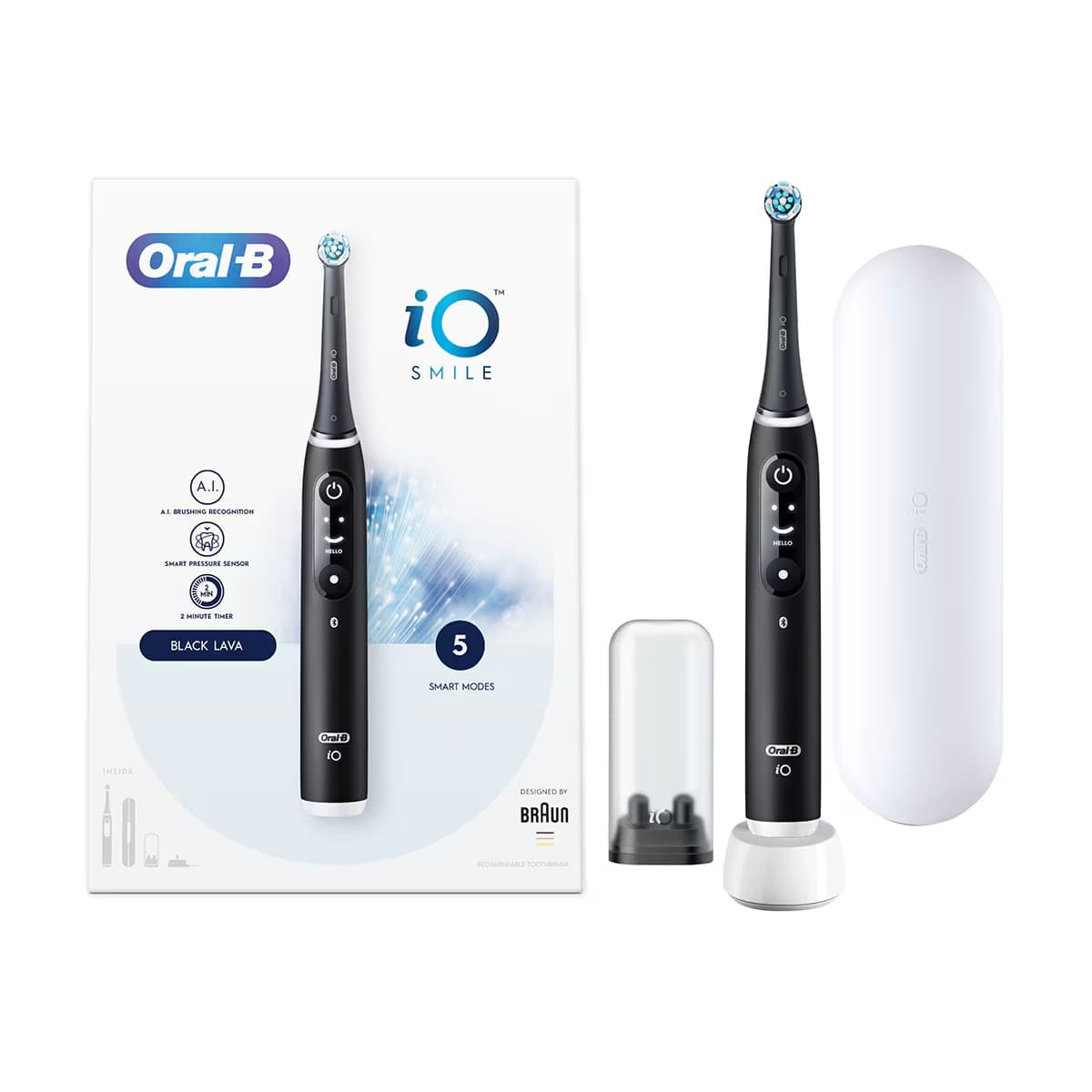 Oral-B iO6 Şarjli Diş Fırçası Siyah