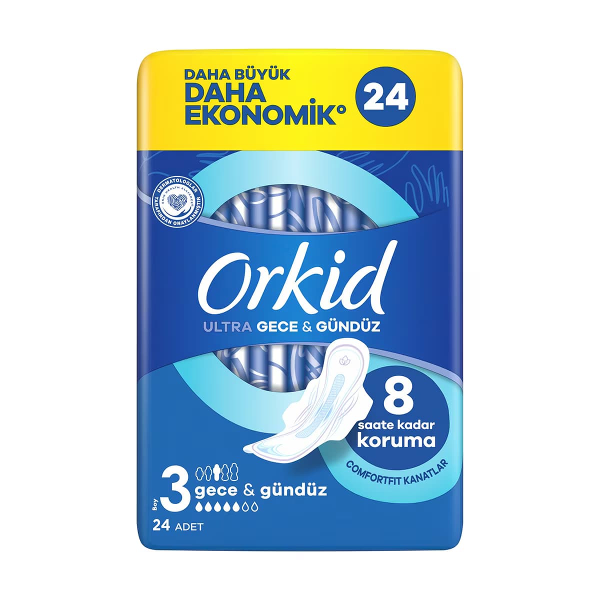 Orkid Ultra Extra Dörtlü Gece 24'lü
