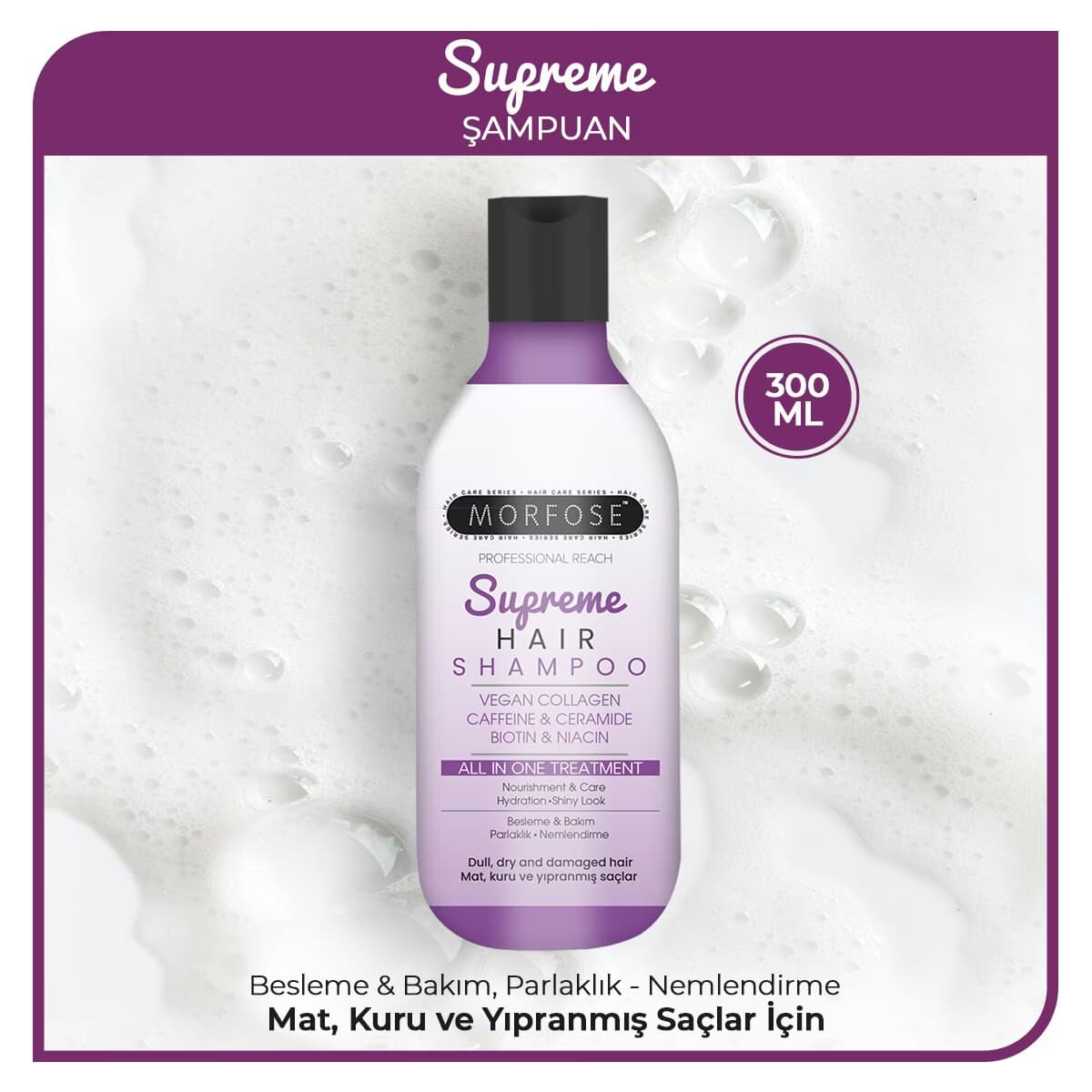 Morfose Supreme Saç Şampuanı 300 ml