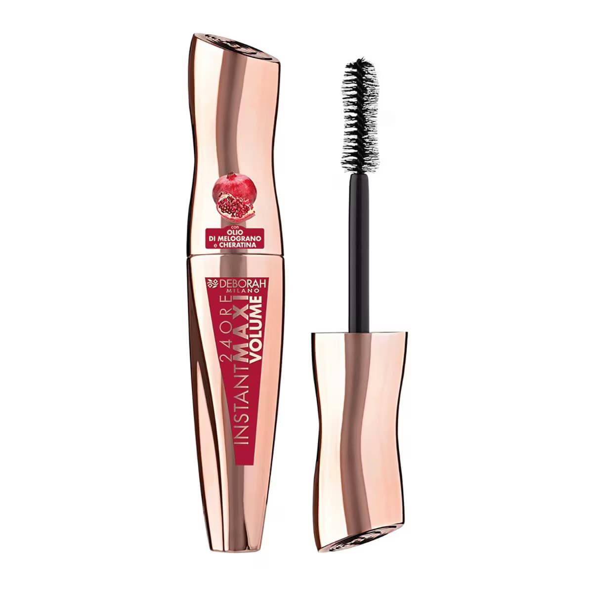 Deborah 24Ore Instant Maskara Maxi Volume Pomegranate