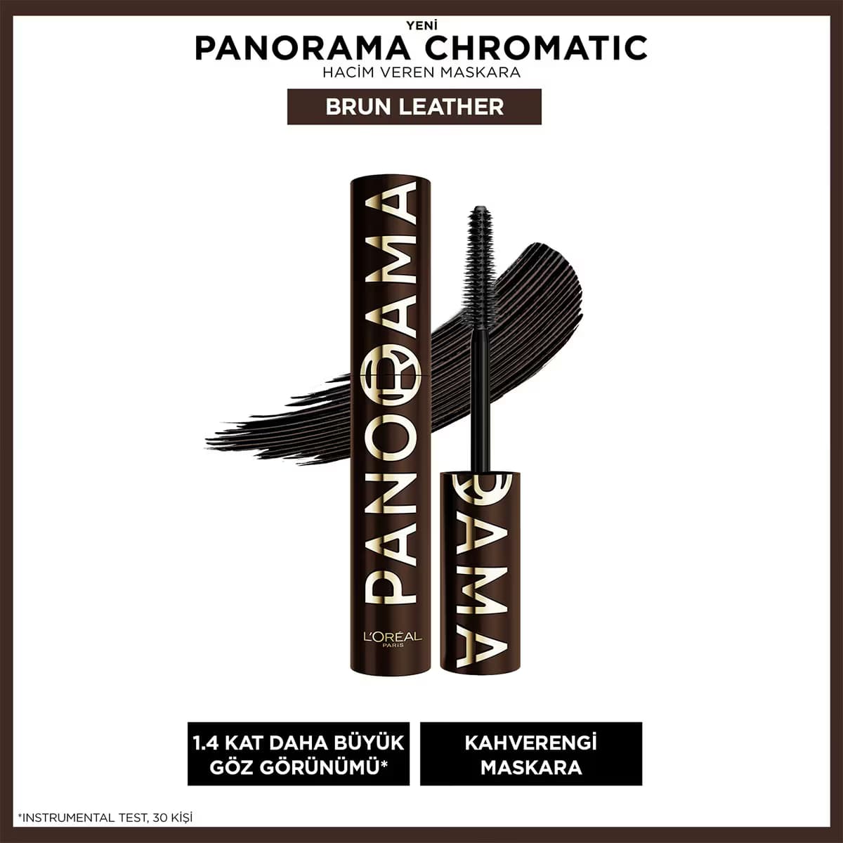 L'Oreal Paris Panorama Chromatic Maskara Brun Leather