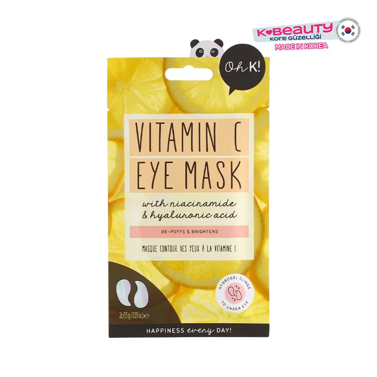 Oh K! Vitamin C Göz Maskesi 2 Adet
