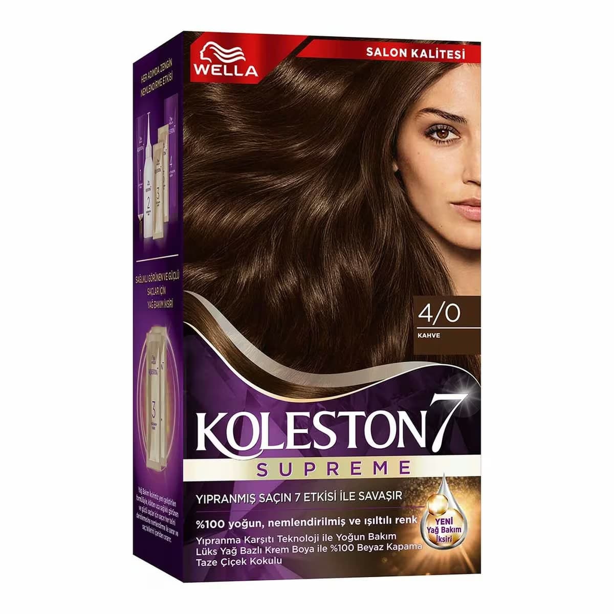 Koleston Wella Supreme Saç Boyası 4/0 Kahve