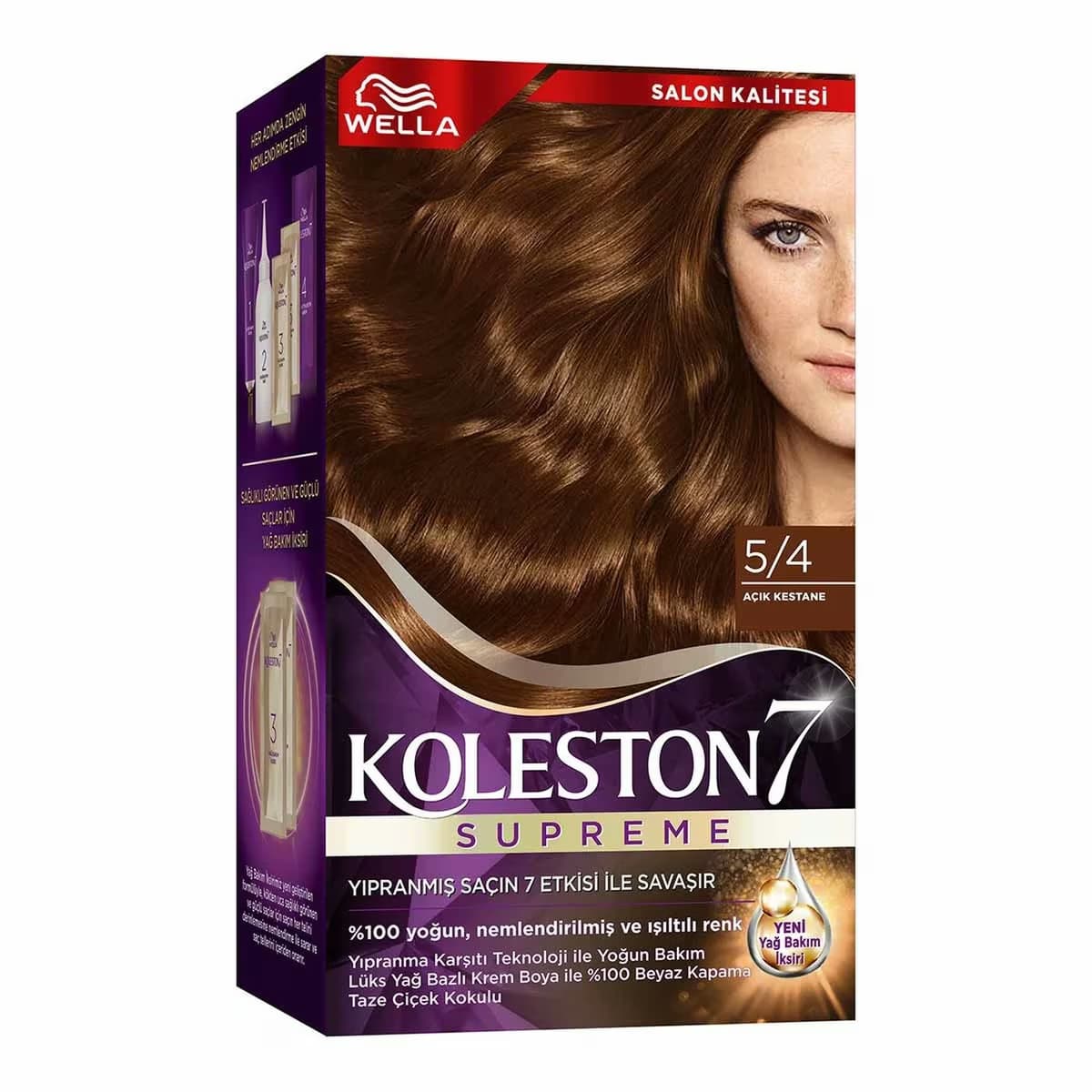 Koleston Wella Supreme Saç Boyası 5/4 Açık Kestane