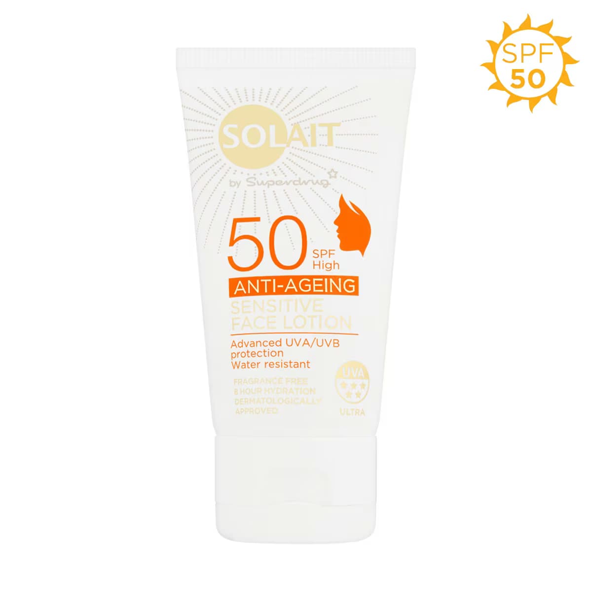 Solait Anti Age Spf 50 Güneş Kremi Hassas Ciltler 50 ml