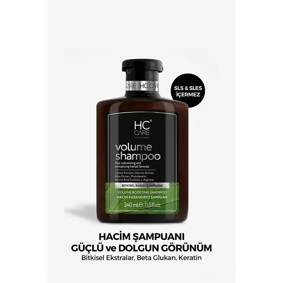 HC Care Volume Hacim Şampuanı 340 ml