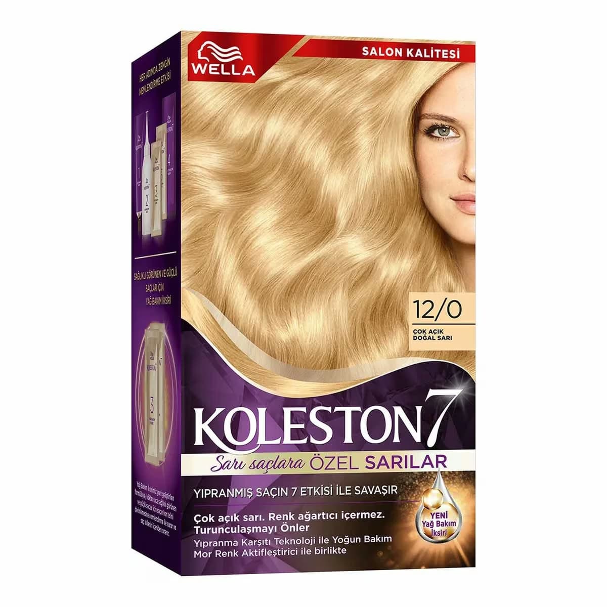 Koleston Wella Supreme Saç Boyası 12/0 Çok Açık Doğal Sarı