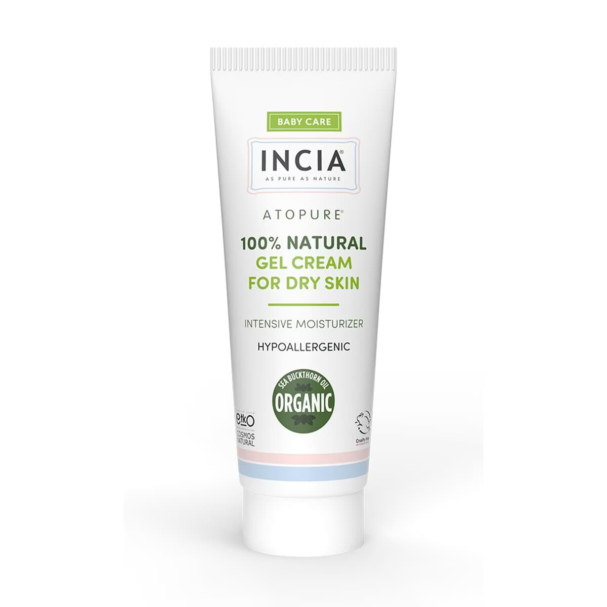 Incia %100 Doğal Bebek Kuru Ciltler için Jel Krem 60 ml
