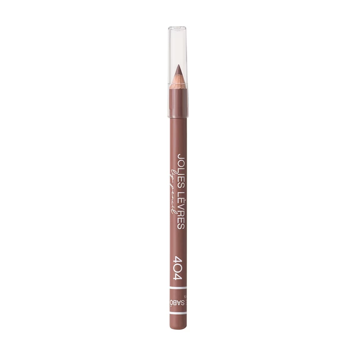 Vivienne Sabo Jolies Levres Dudak Kalemi 404 Dark Brown - Precise Definition & Long-Lasting Wear - Gratis