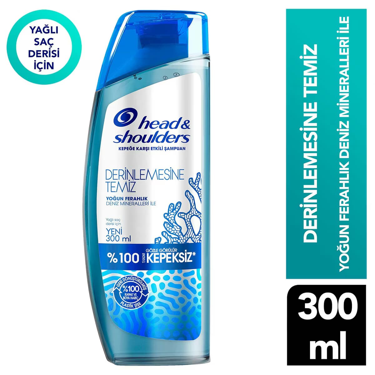 Head&Shoulders Derinlemesine Temiz Yoğun Ferahlık Deniz Mineralleri 300 ml