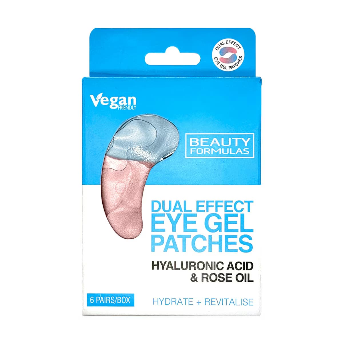 Beauty Formulas Hyalronic Hydro Jel Göz Maskesi 6'lı
