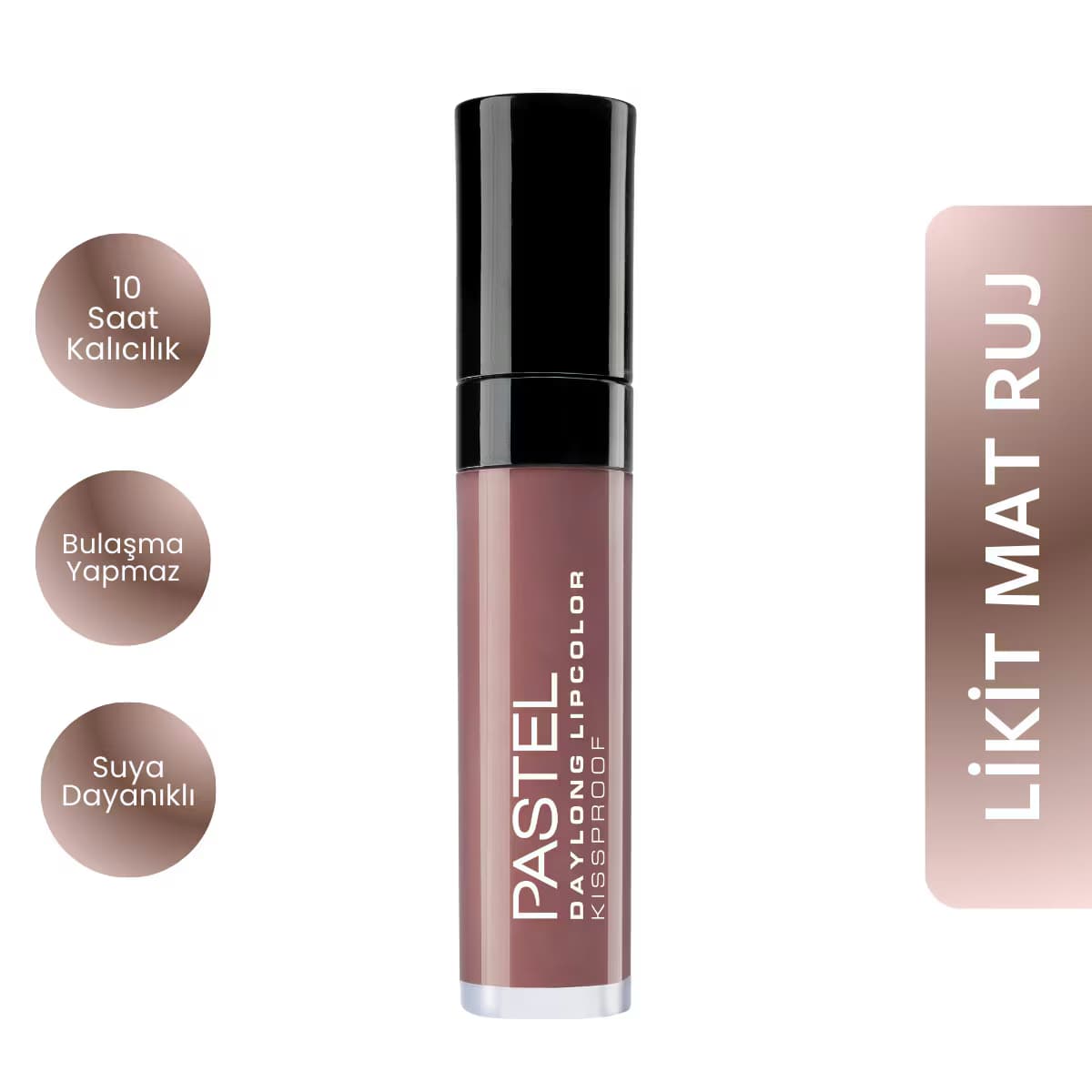 Pastel Daylong Lipcolor Kissproof Likit Mat Ruj 30